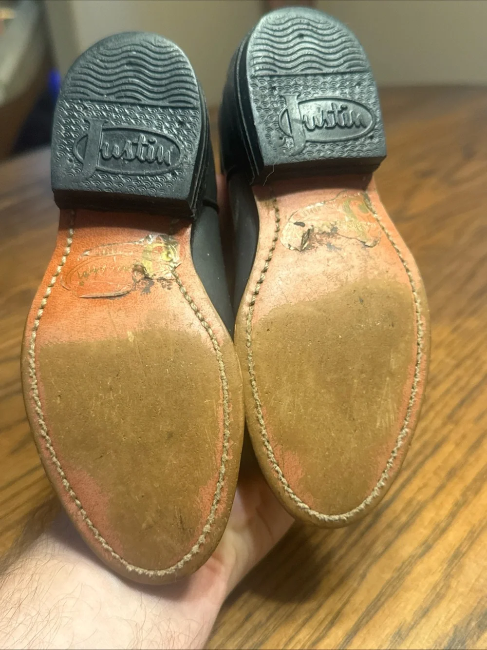 Toddler Cowboy Boots Justin 8.5 Grey